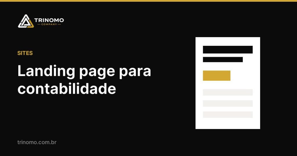 Capa do artigo: Landing page para contabilidade: estrutura que converte (com checklist)